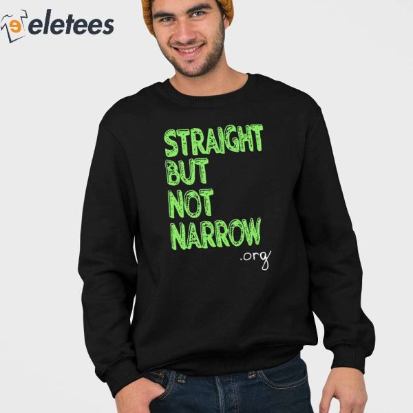 Josh Hutcherson Straight But Not Narrow Org Shirt