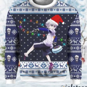 Killua Zoldyck v2 Hunter Ugly Christmas Sweater 2