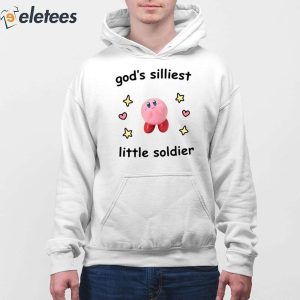 Kirby Gods Silliest Little Soldier Shirt 4