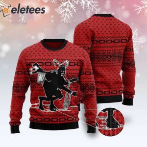 Krampus The Christmas Devil Ugly Christmas Sweater 2