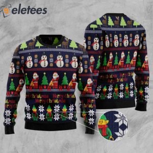 Lego Christmas Awesome Funny Ugly Sweater 2