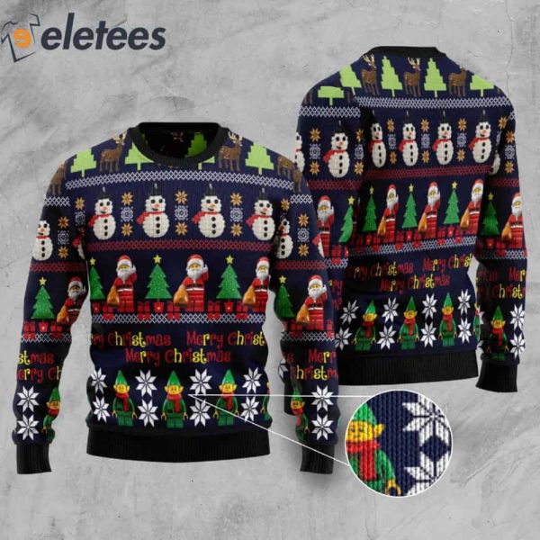 Lego Christmas Awesome Funny Ugly Sweater