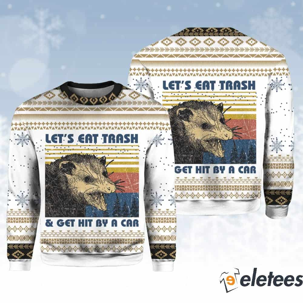 Possum clearance christmas sweater