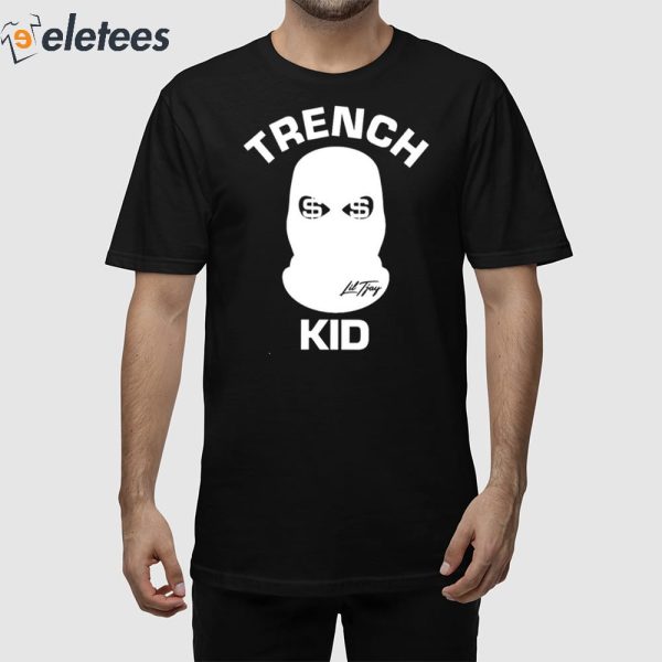 Lil Tjay Trench Kid Balaclava Shirt