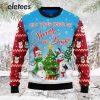 Love Snowman May Your Days Be Merry And Bright Ugly Christmas Sweater