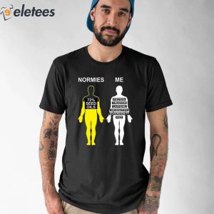 Luke Rudkowski Normies Vs Me Shirt