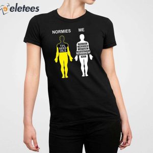 Luke Rudkowski Normies Vs Me Shirt 4