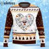 Malibu Rum Heart Ugly Christmas Sweater