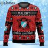 Malort Liqueur Ugly Christmas Sweater