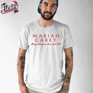 Mariah Carey Merry Christmas One And All Tour 2023 shirt 1