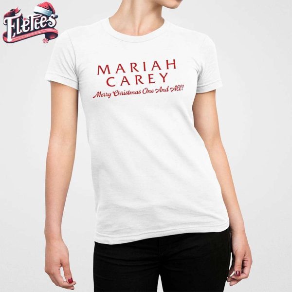 Mariah Carey Merry Christmas One And All Tour 2023 shirt