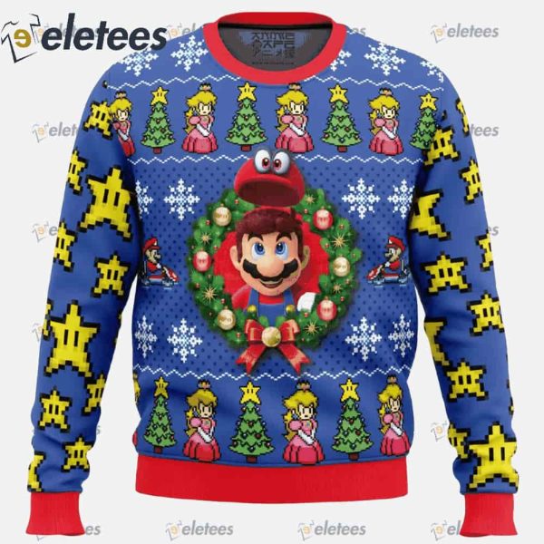 Mario Kart Queen Ugly Christmas Sweater