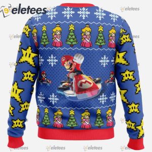 Mario Kart Queen Ugly Christmas Sweater1