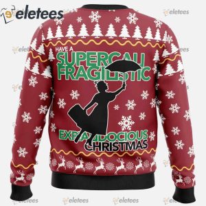 Marry Poppins Ugly Christmas Sweater1