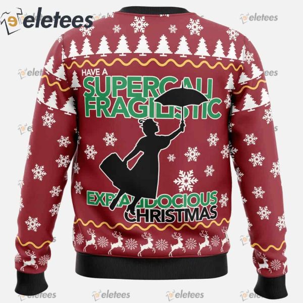 Marry Poppins Ugly Christmas Sweater