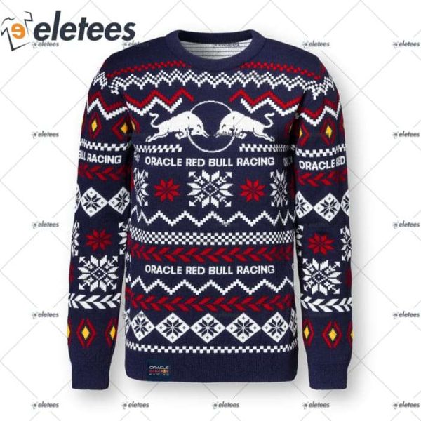 Max Verstappen Oracle Red Bull Racing Christmas Sweater