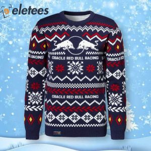 Max Verstappen Oracle Red Bull Racing Christmas Sweater 2