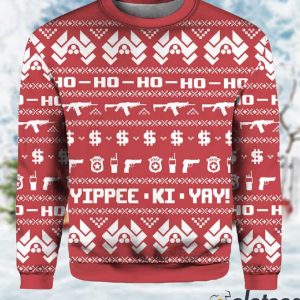 McClane Winter Die Hard Ugly Christmas Sweater