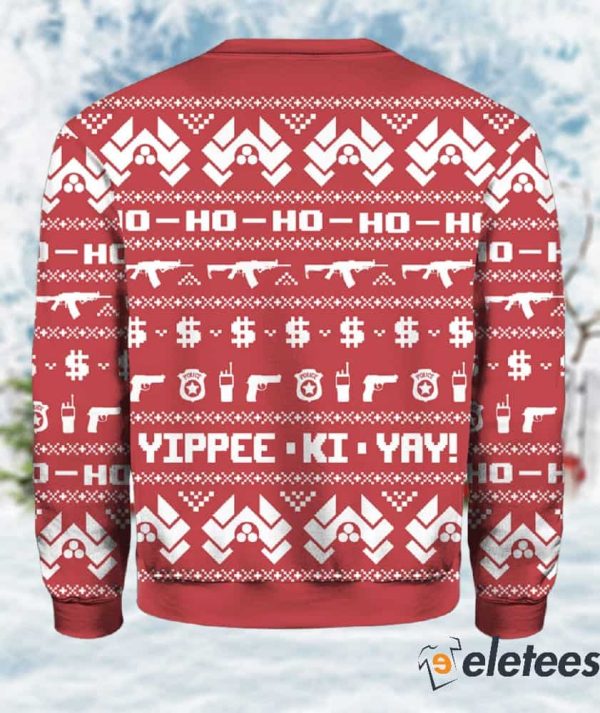 McClane Winter Die Hard Ugly Christmas Sweater