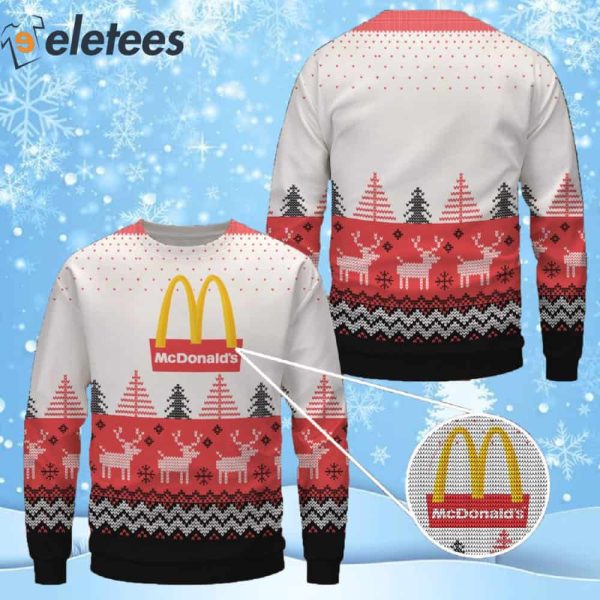 McDonald’s Ugly Christmas Sweater