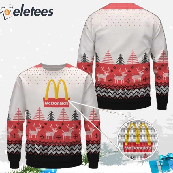 McDonald’s Ugly Christmas Sweater