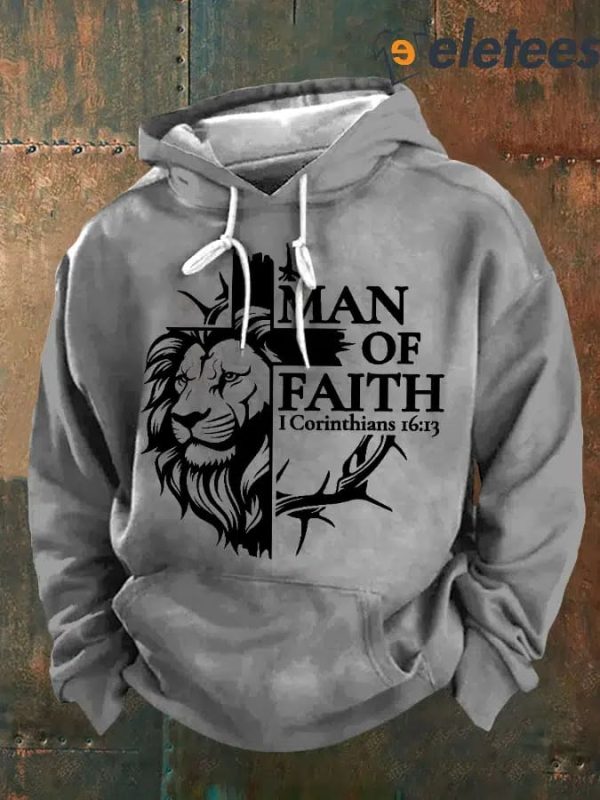 Men’s Man Of God Casual Hoodie