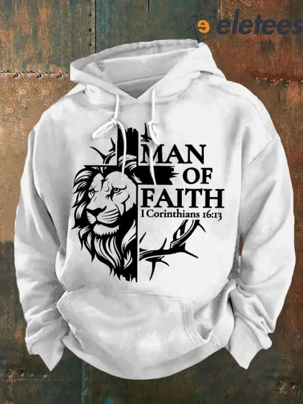 Men’s Man Of God Casual Hoodie