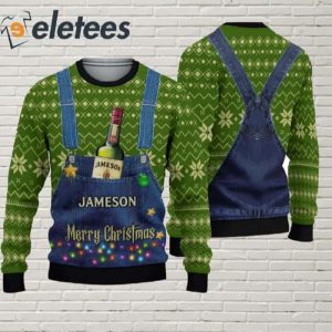 Merry Christmas Jameson Ugly Sweater 2