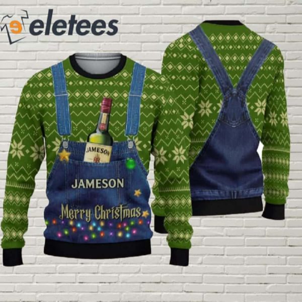 Merry Christmas Jameson Ugly Sweater