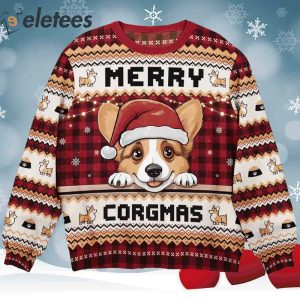Merry Corgmas Christmas Ugly Sweater1