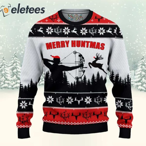 Merry Huntmas 3D Christmas Shirt