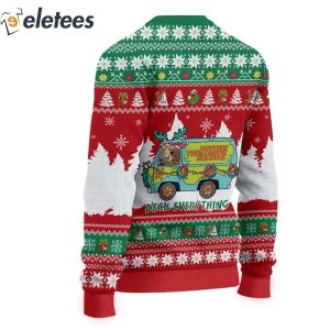 Merry Munchies The Mystery Machine Deck Everything Ugly Christmas Sweater1