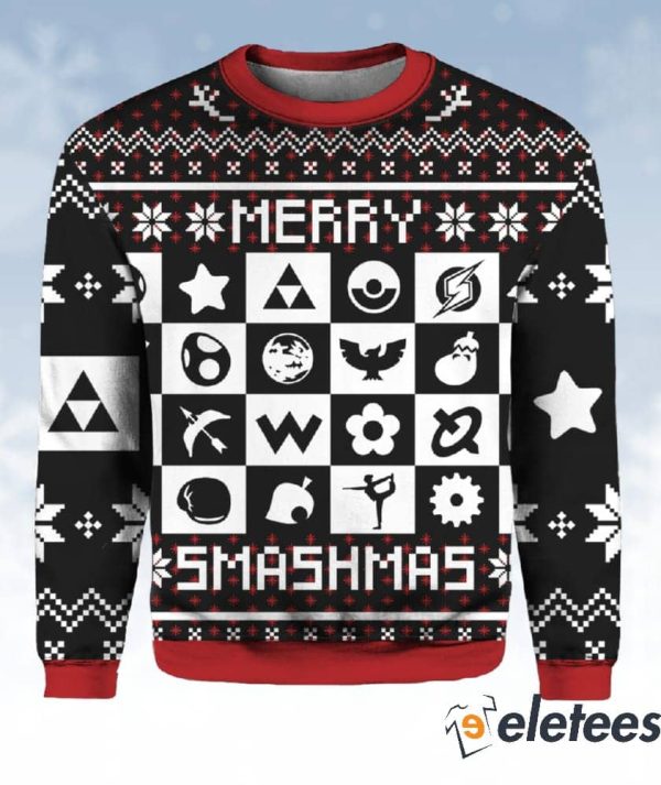 Smash store bros sweater