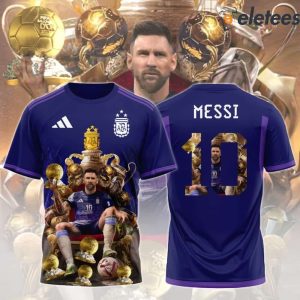 Messi Ballon dOr 2023 10 Argentina Jersey 1