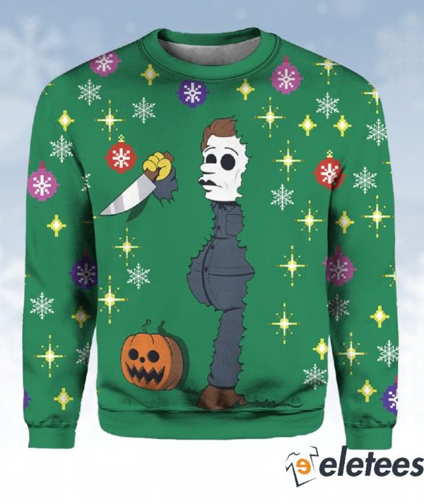 Michael Myers Ugly Christmas Sweater