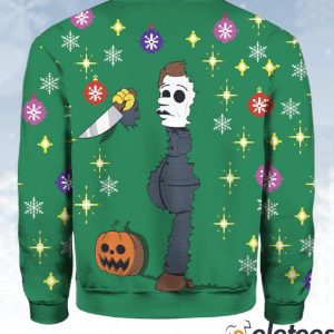 Michael Myers Ugly Christmas Sweater 3