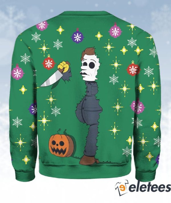 Michael Myers Ugly Christmas Sweater