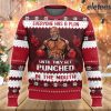 Mike Tyson Everyone Has A Plan Until They Get Punched In The Mouth Ugly Christmas Sweater