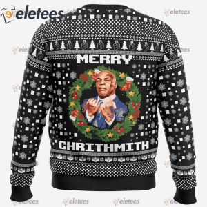 Mike Tyson Ugly Christmas Sweater1