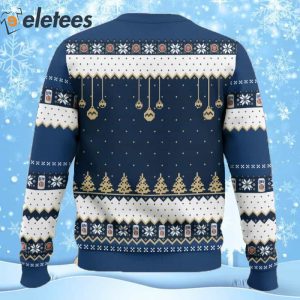 Miller Lite Ho Ho Holy Shit I Need A Beer Ugly Christmas Sweater 2