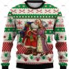 Mr and Mrs Santa Claus Ugly Christmas Sweater