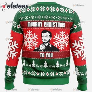 Murray Christmas Bill Murray Ugly Christmas Sweater1