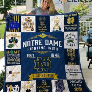 NC Notre Dame Fighting Irish Blanket 1