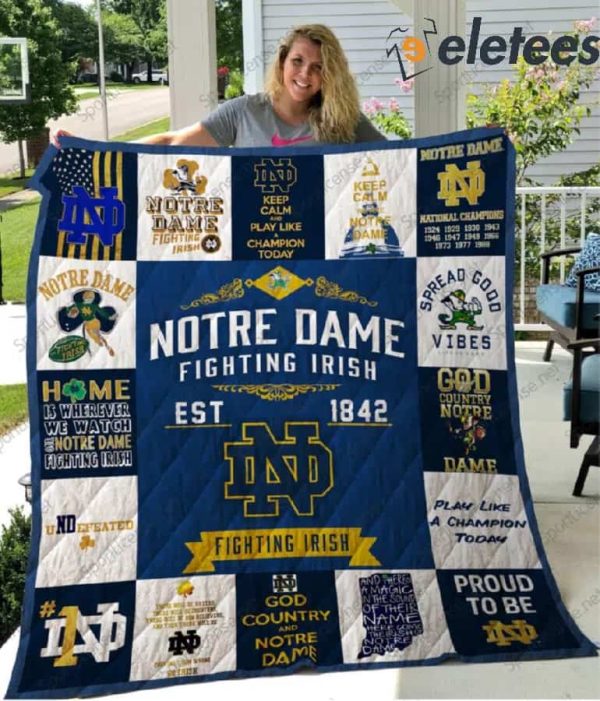 NC Notre Dame Fighting Irish Blanket
