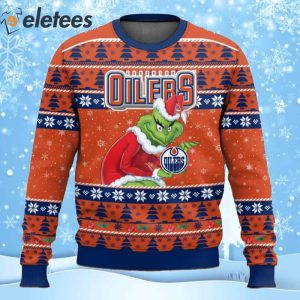 Oilers on sale ugly sweater