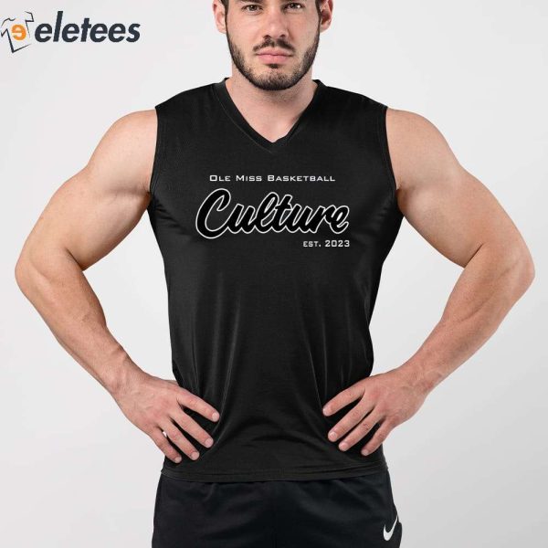 Ole Miss Basketball Culture Est 2023 Shirt