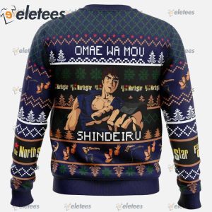 Omaewamou Shindeiru Fist of the North Star Ugly Christmas Sweater1