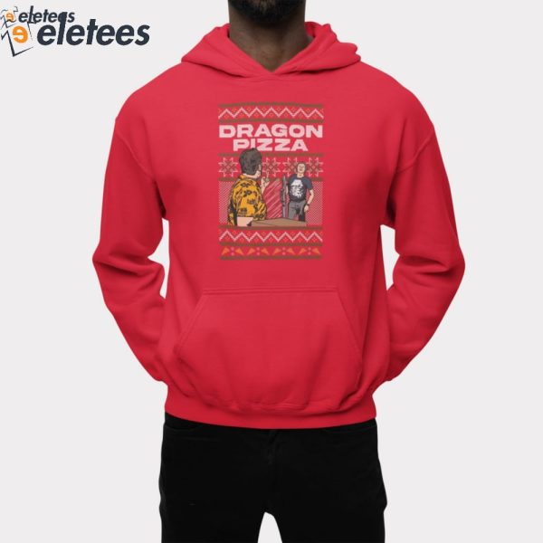 One Bite Dragon Pizza Sweatshirt