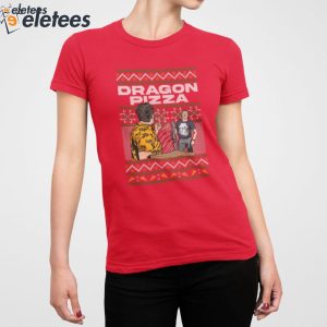 One Bite Dragon Pizza Sweatshirt 4