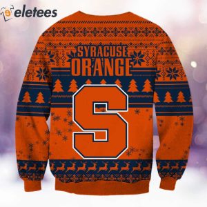 Orange Grnch Christmas Ugly Sweater 3